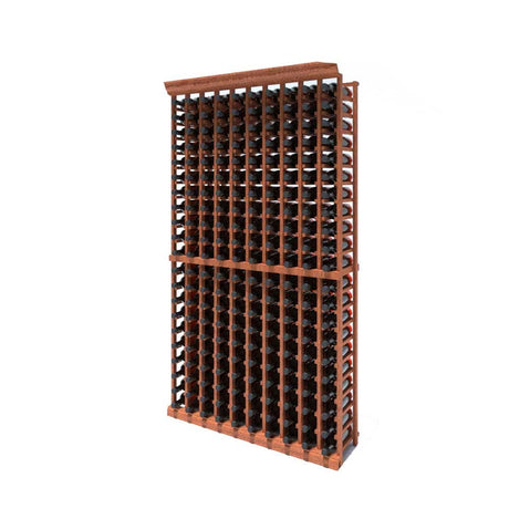 10-Column Wine Rack Kit – 210 Bottle Capacity (7ft) Wine Racks Wine Coolers Empire