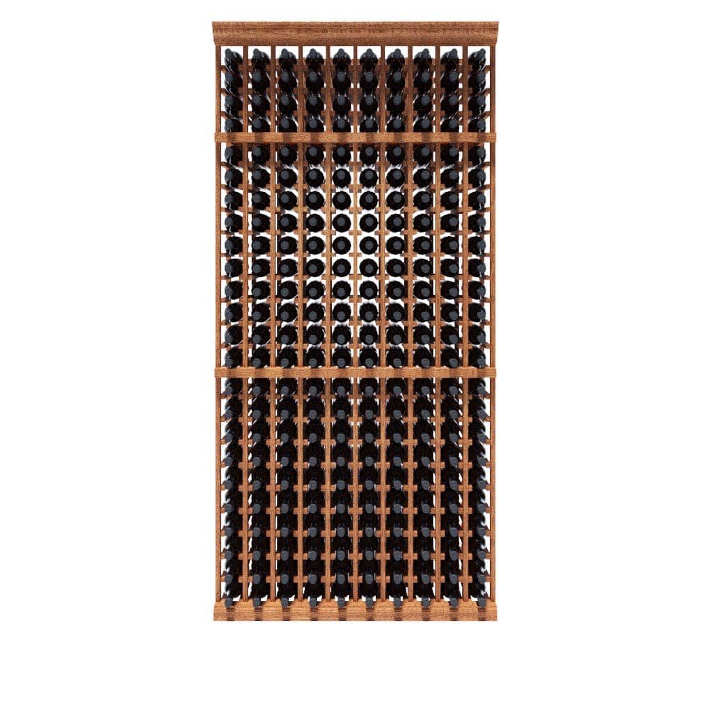 10-Column Wine Rack Kit – 240 Bottle Capacity (8ft) Wine Racks Wine Coolers Empire