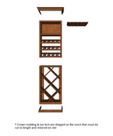 2-Foot Wine Cellar – 101 Bottle Capacity Wine Racks Wine Coolers Empire