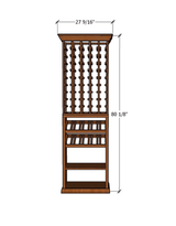 2-Foot Wine Cellar Rack – 75 Bottle Capacity Wine Racks Wine Coolers Empire