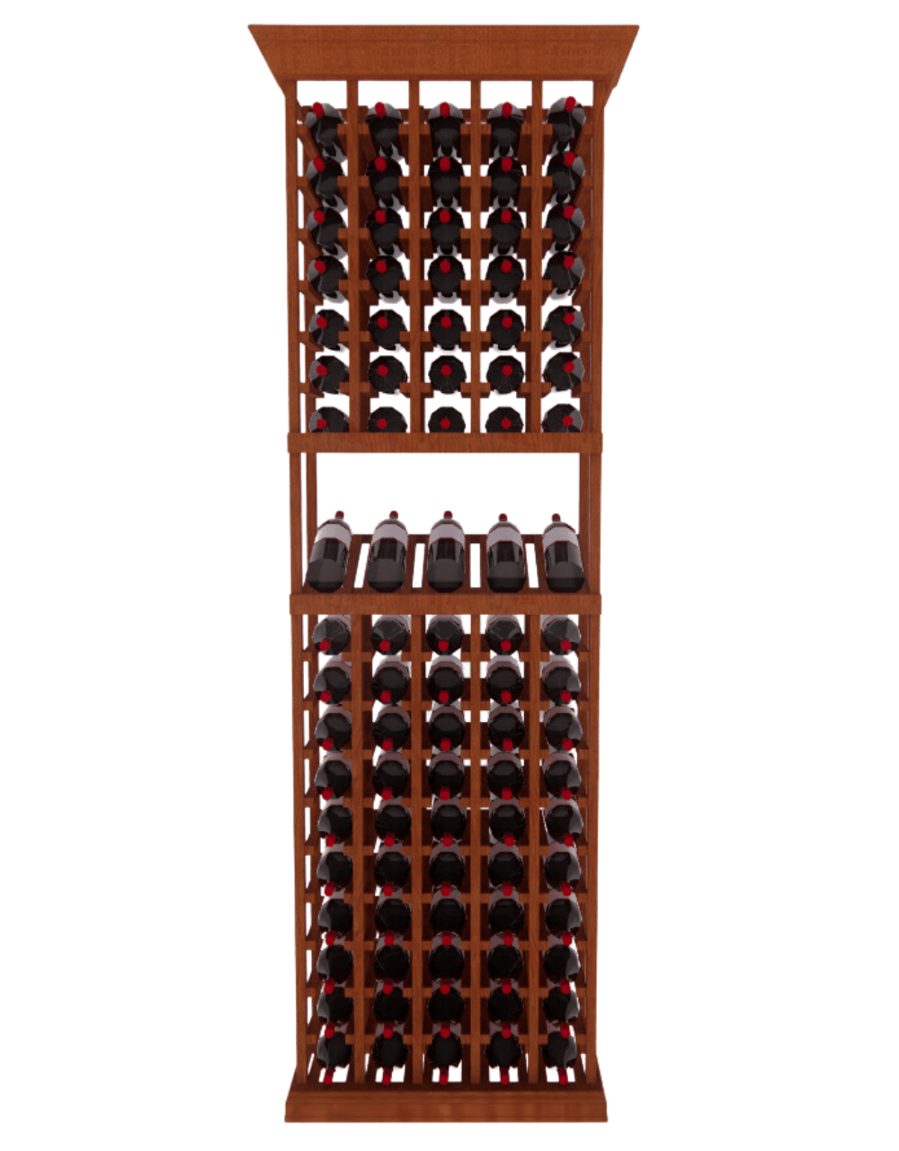 2-Foot Wine Cellar Rack – 90 Bottle Capacity Wine Racks Wine Coolers Empire