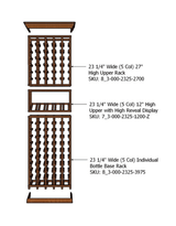2-Foot Wine Cellar Rack – 90 Bottle Capacity Wine Racks Wine Coolers Empire
