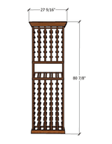 2-Foot Wine Cellar Rack – 90 Bottle Capacity Wine Racks Wine Coolers Empire