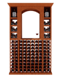 4-Foot Wine Cellar Rack – 124 Bottle Capacity Wine Racks Wine Coolers Empire