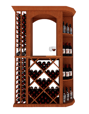 4-Foot Wine Cellar Rack – 148 Bottle Capacity | Sleek Wine Storage Excellence Wine Racks Wine Coolers Empire