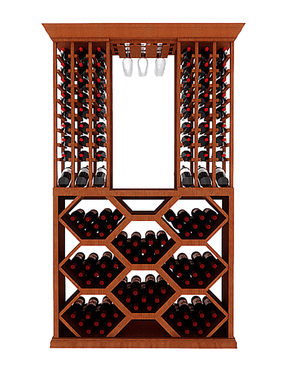 4-Foot Wine Cellar Rack – 179 Bottle Capacity | High-Capacity Wine Storage Wine Racks Wine Coolers Empire