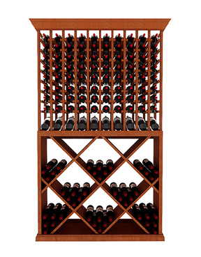 4-Foot Wine Cellar Rack – 220 Bottle Capacity | Ultimate Space-Efficient Wine Storage Wine Racks Wine Coolers Empire