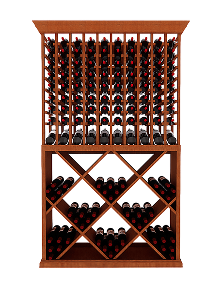 4-Foot Wine Cellar Rack – 220 Bottle Capacity | Ultimate Space-Efficient Wine Storage Wine Racks Wine Coolers Empire