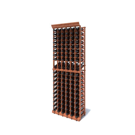 6-Column Wine Rack Kit – 114 Bottle Capacity (6.5ft) Wine Racks Wine Coolers Empire