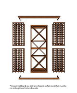 6 Foot RediCellar Wine Cellar – 284 Bottle Capacity Wine Racks Wine Coolers Empire