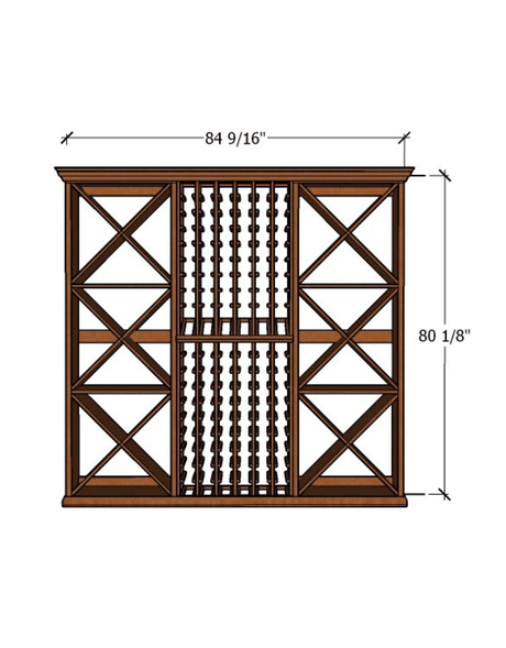 7 Foot RediCellar Wine Cellar – 388 Bottle Capacity Wine Racks Wine Coolers Empire