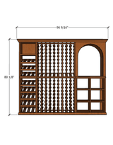 8 Foot RediCellar Wine Cellar – 323 Bottle Capacity Wine Racks Wine Coolers Empire