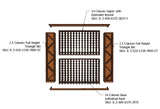 8 Foot Wine Cellar - 420 Bottle Capacity Wine Racks Wine Coolers Empire