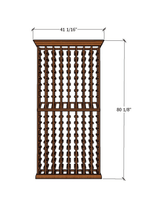 8 Wood Wine Storage Cubes – 192 Bottle Capacity Wine Racks Wine Coolers Empire