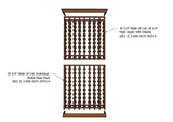 8 Wood Wine Storage Cubes – 192 Bottle Capacity Wine Racks Wine Coolers Empire