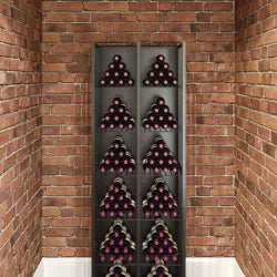 VintageView Case and Crate Bin 6, Freestanding 288 Bottles/2 Extensions Wine Bottle Storage CC2-BIN-T3-K