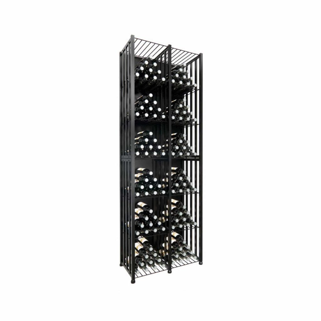 VintageView Case and Crate Bin 6, Freestanding 288 Bottles/2 Extensions Wine Bottle Storage CC2-BIN-T3-K