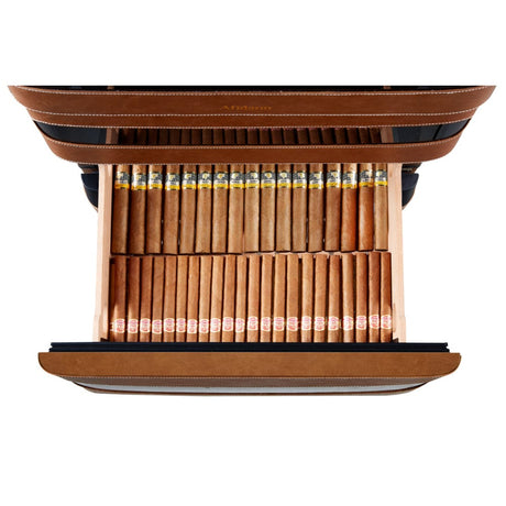 Afidano 1200 Cigars Leather Series Cigar Humidor JC-152A Cigar Humidors JC-152A Wine Coolers Empire