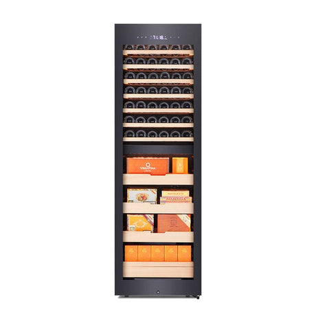 Afidano 1250 Cigar and Wine Combo Cabinet CWC-268C2 Cigar Humidors & Wine Coolers CWC-268C2 Wine Coolers Empire