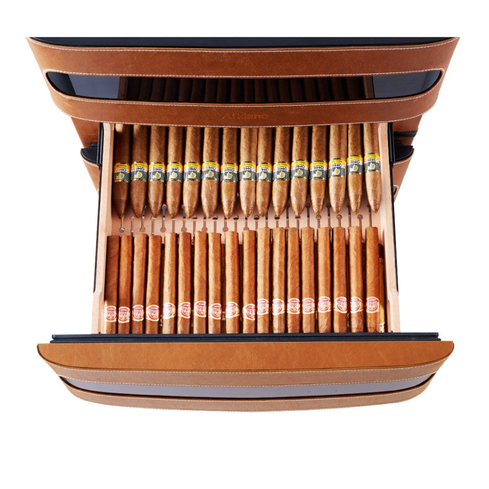 Afidano Leather Series Cigar Humidor L3 (250 Cigars) Wine Coolers Empire