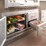 Alfresco 42-Inch Under Grill Outdoor Rated Refrigerator - ARXE-42 Refrigerators ARXE-42 Wine Coolers Empire