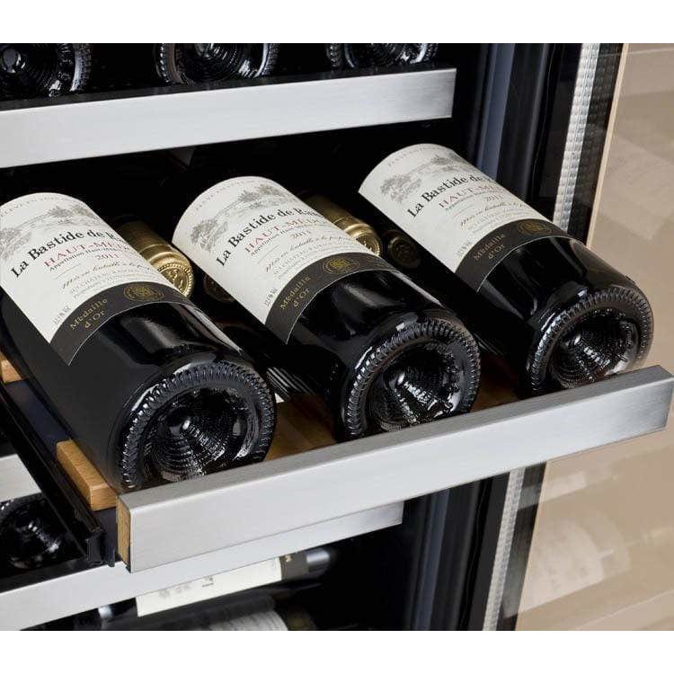 Allavino 15" Wide FlexCount II Tru-Vino 30 Bottle Single Zone Stainless Steel Right Hinge Wine Refrigerator  VSWR30-1SR20 Wine Coolers Empire