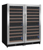 Allavino 238 Bottle 4-Zone Wine Refrigerator – Built-In Stainless Steel Wine Fridge Wine Coolers 2X-VSW11955D-2S Wine Coolers Empire
