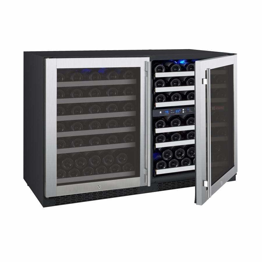 Allavino FlexCount 112 Bottle Three-Zone Wine Fridge 3Z-VSWR5656-SST Wine Coolers 3Z-VSWR5656-SST Wine Coolers Empire