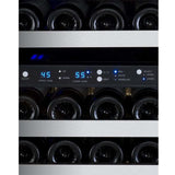 Allavino FlexCount 121 Bottle Dual Zone Left Hinge Wine Fridge VSWR121-2SSLN Wine Coolers VSWR121-2SSLN Wine Coolers Empire