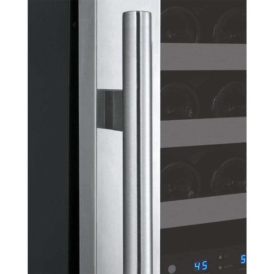 Allavino FlexCount 121 Bottle Dual Zone Left Hinge Wine Fridge VSWR121-2SSLN Wine Coolers VSWR121-2SSLN Wine Coolers Empire