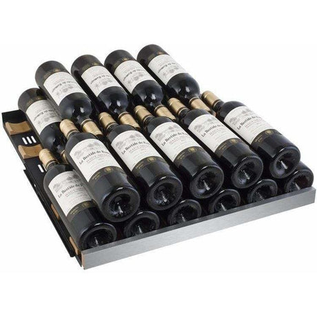 Allavino FlexCount 128 Bottle Single Zone Left Hinge Wine Fridge VSWR128-1SSLN Wine Coolers VSWR128-1SSLN Wine Coolers Empire