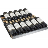 Allavino FlexCount 128 Bottle Single Zone Left Hinge Wine Fridge VSWR128-1SSLN Wine Coolers VSWR128-1SSLN Wine Coolers Empire
