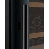 Allavino FlexCount 172 Bottle Dual Zone Black Door Left Hinge Wine Fridge VSWR172-2BWLN Wine Coolers VSWR172-2BWLN Wine Coolers Empire