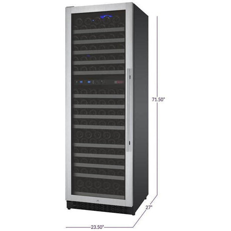 Allavino FlexCount 172 Bottle Dual Zone Left Hinge Wine Fridge VSWR172-2SSLN Wine Coolers VSWR172-2SSLN Wine Coolers Empire