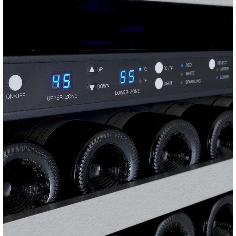 Allavino FlexCount 172 Bottle Dual Zone Right Hinge Wine Fridge VSWR172-2SSRN Wine Coolers VSWR172-2SSRN Wine Coolers Empire