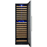 Allavino FlexCount 172 Bottle Dual Zone Stainless Steel Right Hinge Wine Fridge YHWR172-2SWRN Wine Coolers YHWR172-2SWRN Wine Coolers Empire