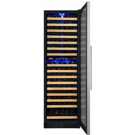 Allavino FlexCount 172 Bottle Dual Zone Stainless Steel Right Hinge Wine Fridge YHWR172-2SWRN Wine Coolers YHWR172-2SWRN Wine Coolers Empire
