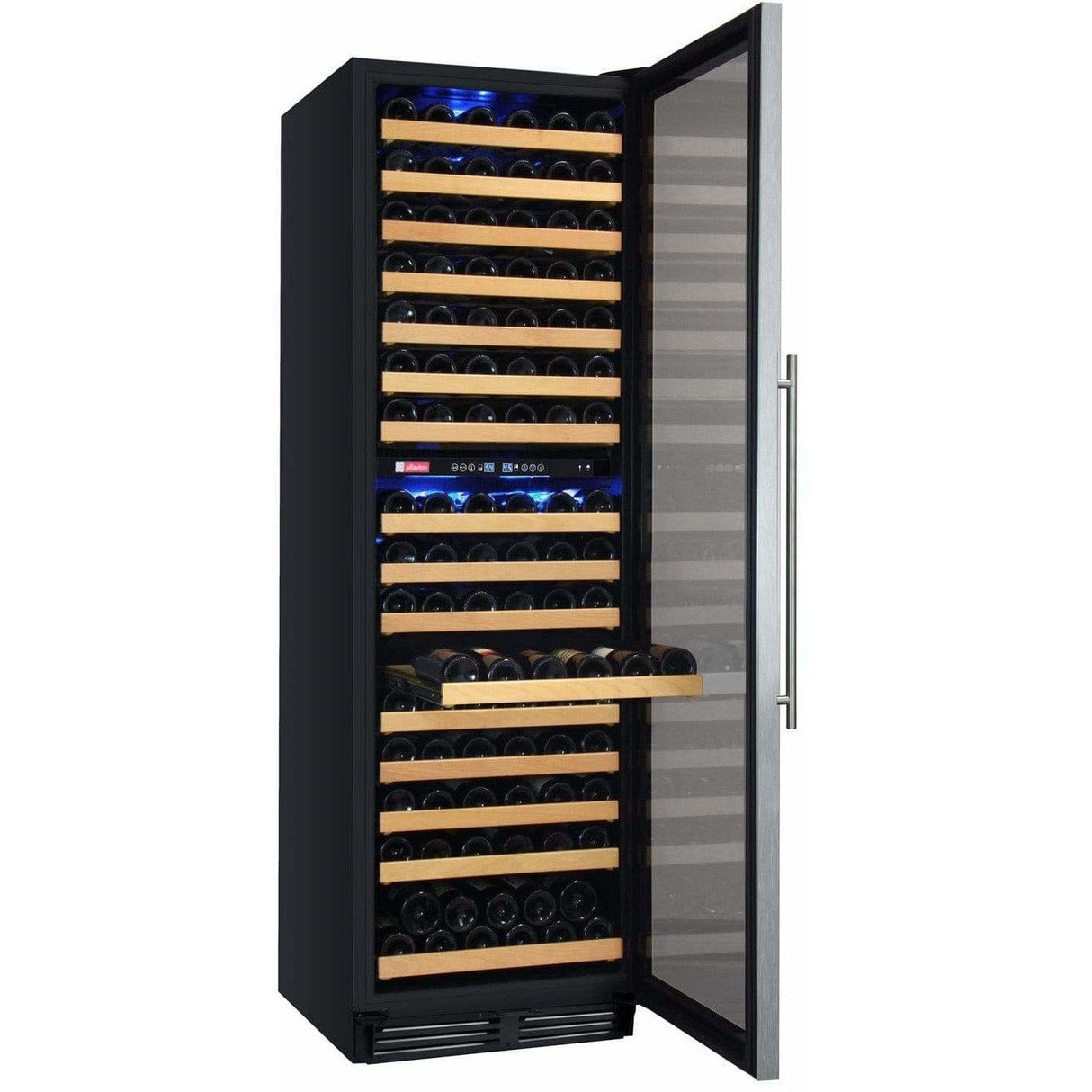 Allavino FlexCount 172 Bottle Dual Zone Stainless Steel Right Hinge Wine Fridge YHWR172-2SWRN Wine Coolers YHWR172-2SWRN Wine Coolers Empire