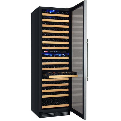 Allavino FlexCount 172 Bottle Dual Zone Stainless Steel Right Hinge Wine Fridge YHWR172-2SWRN Wine Coolers YHWR172-2SWRN Wine Coolers Empire