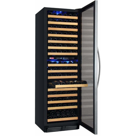 Allavino FlexCount 172 Bottle Dual Zone Stainless Steel Right Hinge Wine Fridge YHWR172-2SWRN Wine Coolers YHWR172-2SWRN Wine Coolers Empire