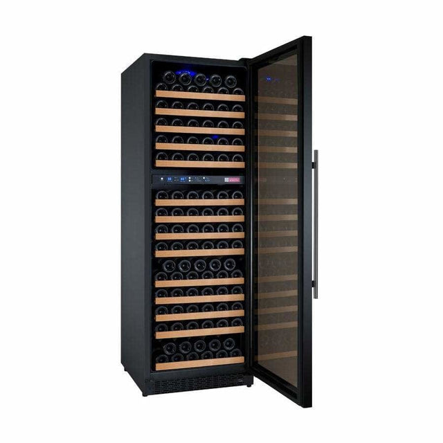 Allavino FlexCount 172 Bottle Two-Zone Black Door Right Hinge Wine Fridge VSWR172-2BWRN Wine Coolers VSWR172-2BWRN Wine Coolers Empire