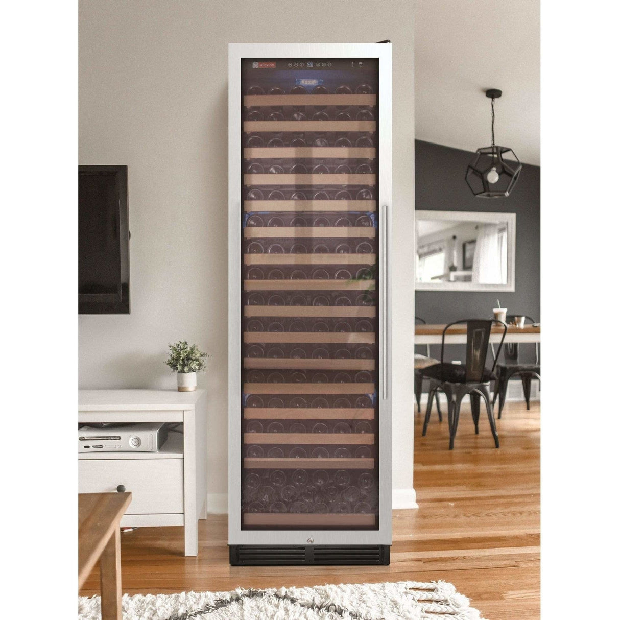 Allavino FlexCount 174 Bottle Single Zone Left Hinge Wine Fridge YHWR174-1SWLN Wine Coolers YHWR174-1SWLN Wine Coolers Empire