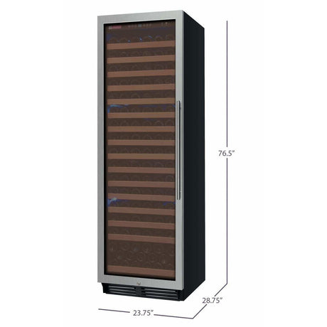Allavino FlexCount 174 Bottle Single Zone Left Hinge Wine Fridge YHWR174-1SWLN Wine Coolers YHWR174-1SWLN Wine Coolers Empire