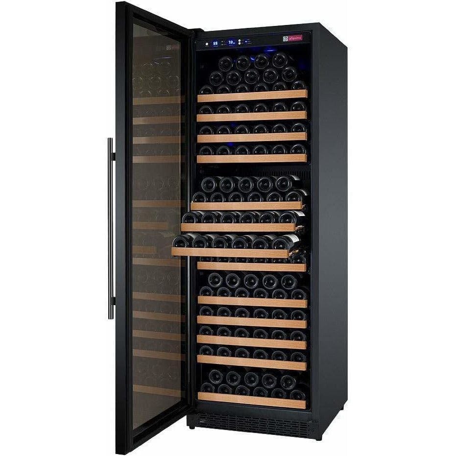 Allavino FlexCount 177 Bottle Black Door Left Hinge Wine Fridge VSWR177-1BWLN Wine Coolers VSWR177-1BWLN Wine Coolers Empire