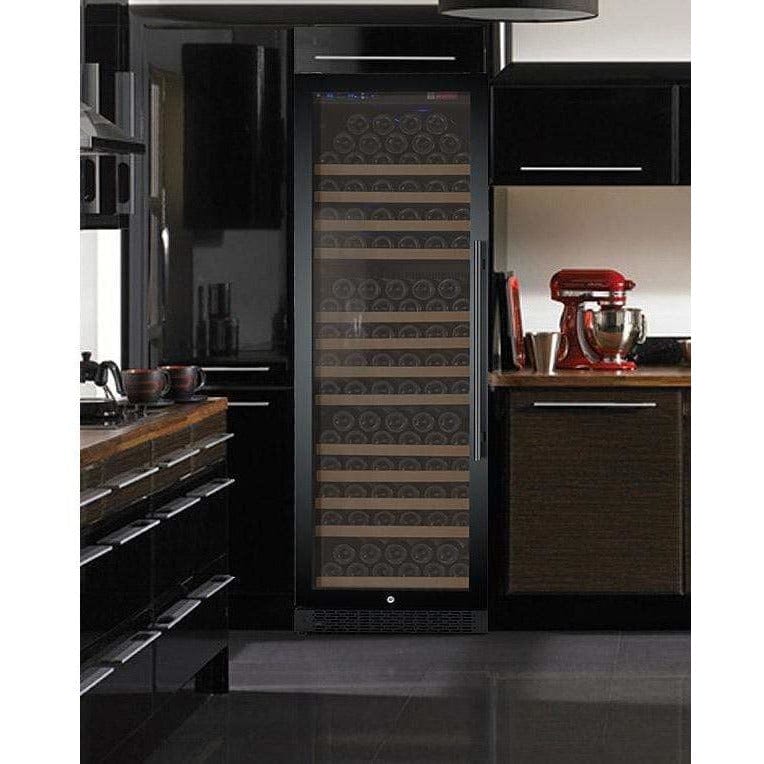 Allavino FlexCount 177 Bottle Black Door Left Hinge Wine Fridge VSWR177-1BWLN Wine Coolers VSWR177-1BWLN Wine Coolers Empire