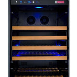 Allavino FlexCount 177 Bottle Black Door Left Hinge Wine Fridge VSWR177-1BWLN Wine Coolers VSWR177-1BWLN Wine Coolers Empire