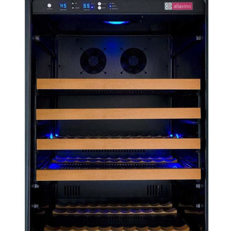 Allavino FlexCount 177 Bottle Black Door Left Hinge Wine Fridge VSWR177-1BWLN Wine Coolers VSWR177-1BWLN Wine Coolers Empire