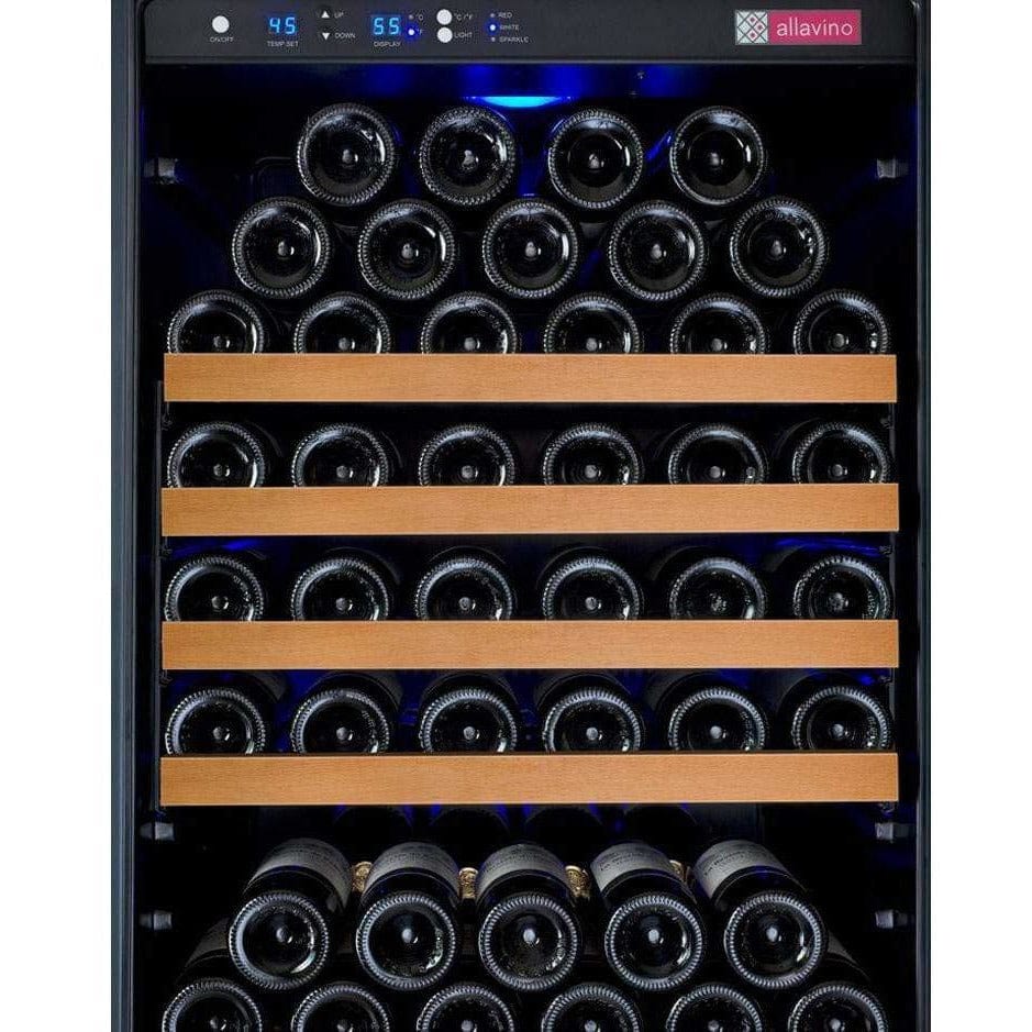 Allavino FlexCount 177 Bottle Black Door Right Hinge Wine Fridge VSWR177-1BWRN Wine Coolers VSWR177-1BWRN Wine Coolers Empire