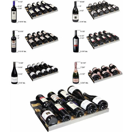 Allavino FlexCount 177 Bottle Black Door Right Hinge Wine Fridge VSWR177-1BWRN Wine Coolers VSWR177-1BWRN Wine Coolers Empire