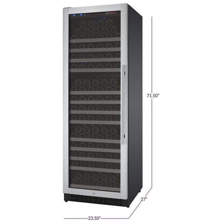 Allavino FlexCount 177 Bottle Single Zone Left Hinge Wine Fridge VSWR177-1SSLN Wine Coolers VSWR177-1SSLN Wine Coolers Empire